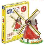 Set de construcție Cubik Fun S3005h 3D PUZZLE Holland Windmill