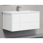 Шкаф под умывальник Orka Likya 100 White