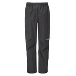 Îmbrăcăminte sport Rab Pantaloni dame Downpour Eco FZ Black 12 Long Leg (QWG-87-BLK-12-LG)