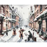 Картина по номерам BrushMe BS53840 40*50 cm (în cutie) Melodia de Crăciun