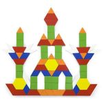 Puzzle Viga 50065 Set de 250 cuburi geometrice