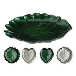 Тарелка Excellent Houseware 17113 Platou de servire 18cm/21cm, Frunza tropicala (în asort.)