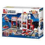 Set de construcție Sluban B0631 Fire Station