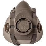 Средства индивидуальной защиты Oxylane 313449 Полумаска OXY-X6-L (без сменных фильтров)