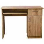 Masă pentru calculator Mashtab 10507 Masa cu dulap si sertar (1000x550х750) Sonoma