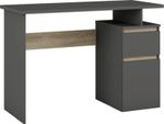 Masa birou Table 4 1,4m graphite / oak sonoma