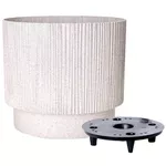 Ghiveci pentru flori Aleana 128027 Oslo cu insertie d12cm, white rose