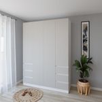 Dulap Smartex (15929) N17 160cm Kashemir+Alb