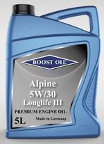 Моторное масло Boost Oil Longlife III 5W-30 - 4 л