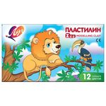 Пластилин Луч ZOO 12 цветов