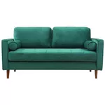 Canapea Trendy Roma Verde, 90x70x175cm (2 locuri)