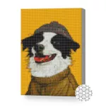 Картина по номерам Art Gallery XQC80018 Mozaic cu diamante 20x30cm Caine misto