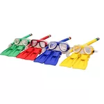 Accesoriu pentru înot miscellaneous 853 Set masca de scufundari, tub respirator si labe 2510-1633 SIO