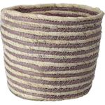 Короб для хранения H&S 51292.3 impletit 17x15cm natural, dungi roz