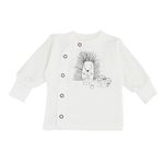 Haine pentru copii Minikin 242200362 Hedgehog Распашонка молочный 1-3мес