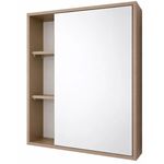 Oglindă baie Mashtab 11856 Marbela 600x155x730 Bej Mat