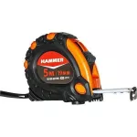 Bandă de măsurare Hammer 00700-821905 5m x 19mm corp cauciuc cu 3 fixaţii