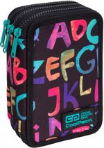 Пенал с 3 отделениями CoolPack с аксессуарами JUMPER 