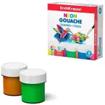 Set de creație Promstore 54596 Guasa ErichKrause Neon 9culori, 20 ml