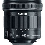 Zoom Lens Canon EF-S 10-18mm f/4.5-5.6 IS STM