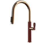 Смеситель кухонный Gessi 60934-430 Red Cherry/Warm Bronze PVD