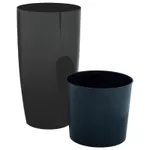 Ghiveci pentru flori Aleana 115042 Alfa d16x30 cm, granit