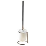 Perie WC Bisk 61100, alb, LEO