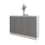 Comodă Smartex (16468) Т8 160cm Alb+Grafit