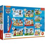 Puzzle Trefl 96001 Puzzles - 10in1 - Reliable PAW Patrol team / Viacom PAW Patrol