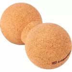 Массажер механический inSPORTline 10910 Minge masaj dublu 16 x 8 cm din cork IN26071 Jalkor