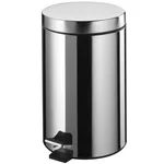 Coș de gunoi Bisk 00283 cu pedala 5L inox, crom, BISK