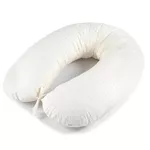 Подушка для мам PernaMea Perna pentru gravide forma-V, Bulina Ivory (PM.100270/2)