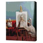 Картина по номерам BrushMe DBS1222FC Mozaic cu diamante 40x50сm (fără cutie) Rața-Atelier, Lucia Heffernan