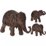 Decor ProGarden 41689 Слон в накидке керамическая 16.5cm, цвет бронза