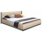 Кровать Modern Francesca 160x200 Sonoma Oak/Anthracite