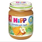 Hipp пюре тыква и яблоко, 4+мес. 125г