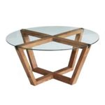 Măsuţă cafea Trendy Lotus 75x35x75cm