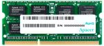 8GB DDR3 1600MHz SODIMM 204pin  Apacer PC12800, CL11, 1.35V