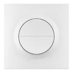 Выключатель электрический Sonoff Zigbee Smart Wall Switch MINI-ZB2GS-L-E Mini Duo 2-Gang (No Neutral Required)