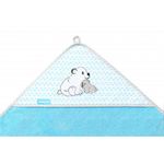 BabyOno Полотенце детское бамбуковое с капюшоном, 100 x 100 см