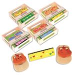 Jucărie muzicală Bontempi 610310 Деревянные кастаньеты и губная гармошка