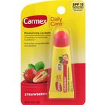 Бальзам-блеск для губ с ароматом клубники-Carmex SPF15, 10 g