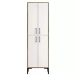 Raft pentru încălțăminte Trendy Berlin A, Nuc, Alb 60x200x35cm