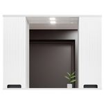 Зеркало для ванной Bayro Positano Duo 1000x750 белый мат