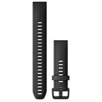 Ремешок Garmin QuickFit fenix 6s 20mm Long Strap,Black Silicone