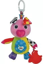Jucărie cu pandantiv Tomy T27579 Purcelușul Olly, cu sunete