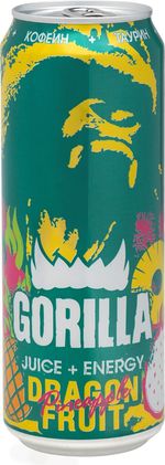 Gorilla Dragon fruit Pineapple Energy baut. 0.45L CAN