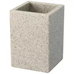 Pahar pentru periuțe de dinți Bisk 01596 SAND