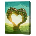 Картина по номерам Art Gallery CX3942 20x30cm Tufis-inima