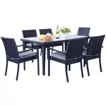 {'ro': 'Mobilier pentru grădină Hydro S Masă și scaune p/u terasă Hola Eco, 6 persoane, Antracit', 'ru': 'Садовая мебель Hydro S Садовый стол и стулья Hola Eco, 6 персон, антрацит'}